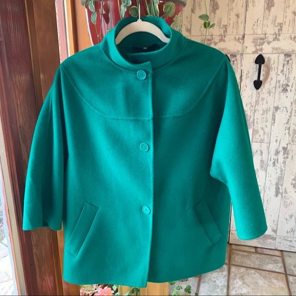 TALBOTS wool 3/4 sleeve jacket - Picture 5 of 15